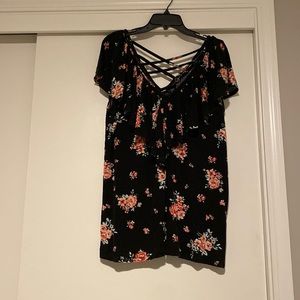 Torrid Floral Shirt size 2 or 18